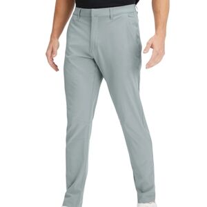 Fabletics Men's Light Gray Dress Pants Size 34X32